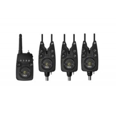 Set avertizori wireless Delphin FORZA LIFE+, statie + 3 avertizori, culoare neagra
