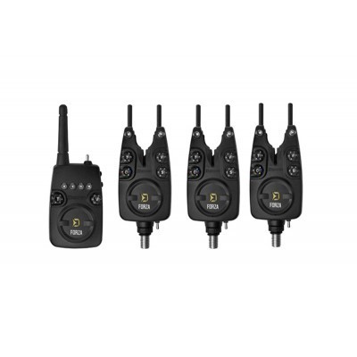 Set avertizori wireless Delphin FORZA LIFE+, statie + 3 avertizori, culoare neagra foto