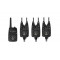 Set avertizori wireless Delphin FORZA LIFE+, statie + 3 avertizori, culoare neagra