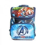 Ghiozdan St. Majewski Avengers, 1 compartiment, 1 buzunar, albastru