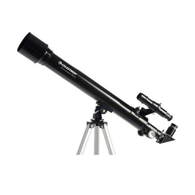 Telescop refractor Powerseeker 50AZ Celestron, 50 mm, marire 100x, trepied aluminiu, Negru foto