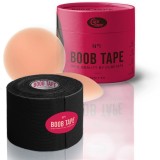 CureTape&reg; Boob Tape bandă adezivă pentru s&acirc;ni culoare Black 5 m