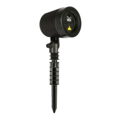 Proiector laser pentru Craciun, lumina verde si rosie, utilizare in curte sau in casa, interior / exterior, cu telecomanda