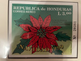 Honduras - serie timbre flori nestampilata MNH, Nestampilat
