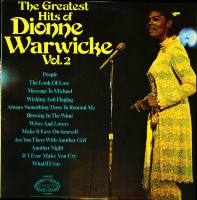 VINIL Dionne Warwicke &amp;lrm;&amp;ndash; The Greatest Hits Of Dionne Warwicke Vol. 2 VG+ foto