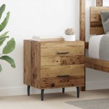 Dulap de noapte Lemn vechi 40 x 35 x 47.5 cm Lemn compozit