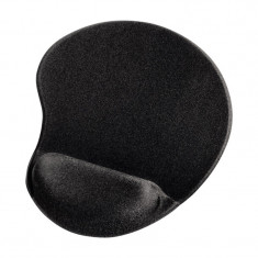 Mouse pad Ergonomic Hama, Negru