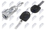 Set incuietoare usa fata VW Polo 2010-; partea stanga, cu doua chei; 107837167BA; NTY, aftermarket