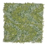 Panou plante artificiale albe verzi 100x100 cm