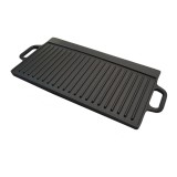 Placa Grill Fonta Perfect Home 50x24 cm, Dreptunghiulara, 2 Fete, Aragaz, Gratar, Cuptor