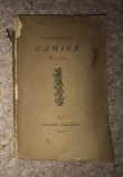 Cahier B 1910 / Paul Val&eacute;ry