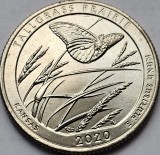 25 Cents SUA Kansas Tallgrass Prairie 2020 D UNC Serie Parcuri Nationale