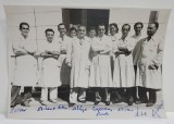 CORPUL MEDICAL AL SPITALULUI &#039; ILIE PINTILIE &#039; , FOTOGRAFIE DE GRUP , 1945