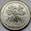 25 cents / quarter 2020 USA, US Virgin Islands, Salt River Bay unc, litera P, America de Nord