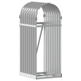 Cumpara ieftin Suport de busteni, gri deschis, 40x45x100 cm, otel galvanizat