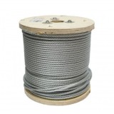 Cablu otel galvanizat fi 5mm, fire 6x7, sarcina maxima 1460Kg, greutate 13.1Kg, 150m/rola