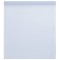 vidaXL Folie fereastră, statică/mată, alb, 90x500 cm, PVC