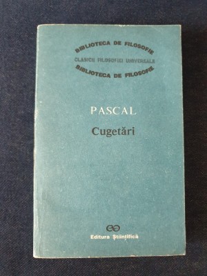 Blaise Pascal &amp;ndash; Cugetari foto