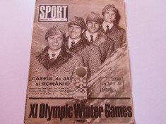 Revista SPORT-nr.2/01.1972 (prezentare UTA-ARAD) foto