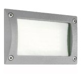 Lampă &icirc;ncastrată de exterior LIVOS ROUTE din aluminiu cu doză din plastic, IP55, model 99832/72, gri