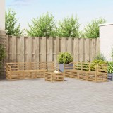 vidaXL Seturi de canapele Lemn Solid de Acacia 3391609