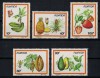 RWANDA 1987 - Fructe / serie completa MNH, Nestampilat