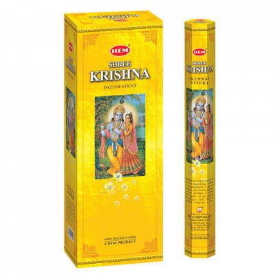 Set betisoare parfumate Hem Shree Krishina 1 set x 6 cutii x 20 betisoare foto