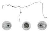 Conducta inalta presiune AC Renault Megane 2016, Scenic 2016; motor 1.2 TCE, 1.4 TCE, 1.5 dci, 1.6, 1.6 dci, 1.9 dci, 2.0, 2.0 dci, 2.0 TCE, locatie