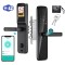 Incuietoare inteligenta Wireless Premium VisionHub&reg;, Yala 5in1 cu Camera video si ecran HD, control de la distanta WiFi, broasca inclusa, acces prin A
