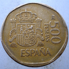 1.099 SPANIA JUAN CARLOS SOFIA 500 PESETAS 1989