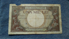 1000 lei 1938 Romania / Regele Carol II foto