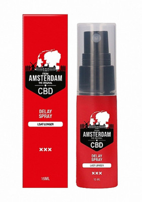 Original CBD din Amsterdam - Spray de &amp;icirc;nt&amp;acirc;rziere - 15 ml foto