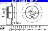 Disc frana ATE 24.0118-0147.1