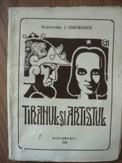 SCULPTORUL I. GHEORGHITA - TIRANUL SI ARTISTUL - 1928 foto