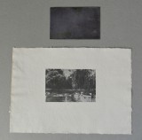 Gravura si placa sa de zinc anii 1970-1980