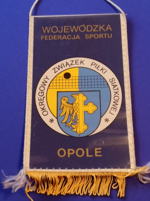 Fanion volei - Asociaţia raională de volei, Federaţia Sportivă Voievodală, Opole foto