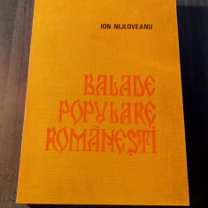 Balade populare romanesti Ion Nijloveanu