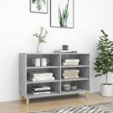 vidaXL Servantă, gri beton, 103,5x35x70 cm, PAL