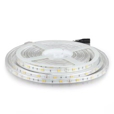 Banda led smd5050 30led/m 4000k ip65 5m foto