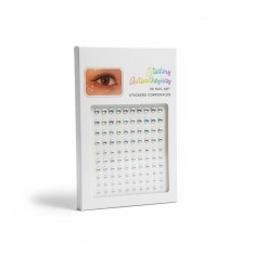 Stickere cristale autocolante irizate Mix dimensiuni Chique