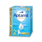 Lapte premium pentru copii de varsta mica 2-3 ani NUTRI-BIOTIK 2+, 1200g, Aptamil