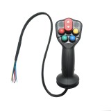 Joystick electric ergonomic cu 5 butoane pentru comenzi E-DK-02