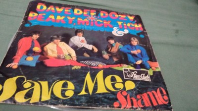 DISC VINIL DAVE DEE,DOZY,BEAKY,MICK &amp;amp; TICH -SAVE ME 1966 RAR!!! STARE EXCELENT foto