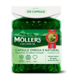 Ulei de ficat de cod, 120 capsule, Moller&#039;s