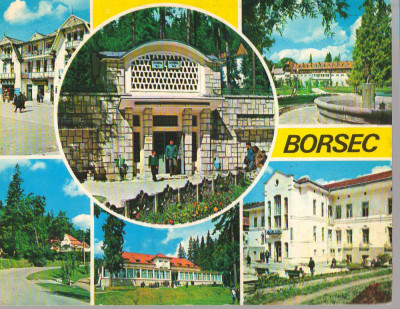 CPIB 15211 - CARTE POSTALA - BORSEC, MOZAIC foto