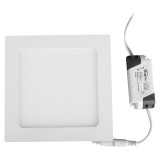Mini Panou LED Patrat Alb ST 6W 2700K IP40 - NOVELITE