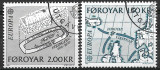 Faroe 1984 - Europa-cept 2v,stampilat,perfecta stare(z)