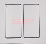 Geam Protectie Ecran Samsung Galaxy A8s, Negru, Rezistent