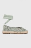 Answear Lab espadrile culoarea turcoaz