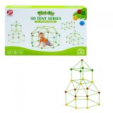 Set de constructie 3D, cort, Oem